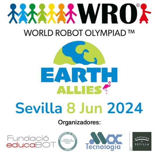 8 de junio Olimpiada de robótica educativa en Sevilla